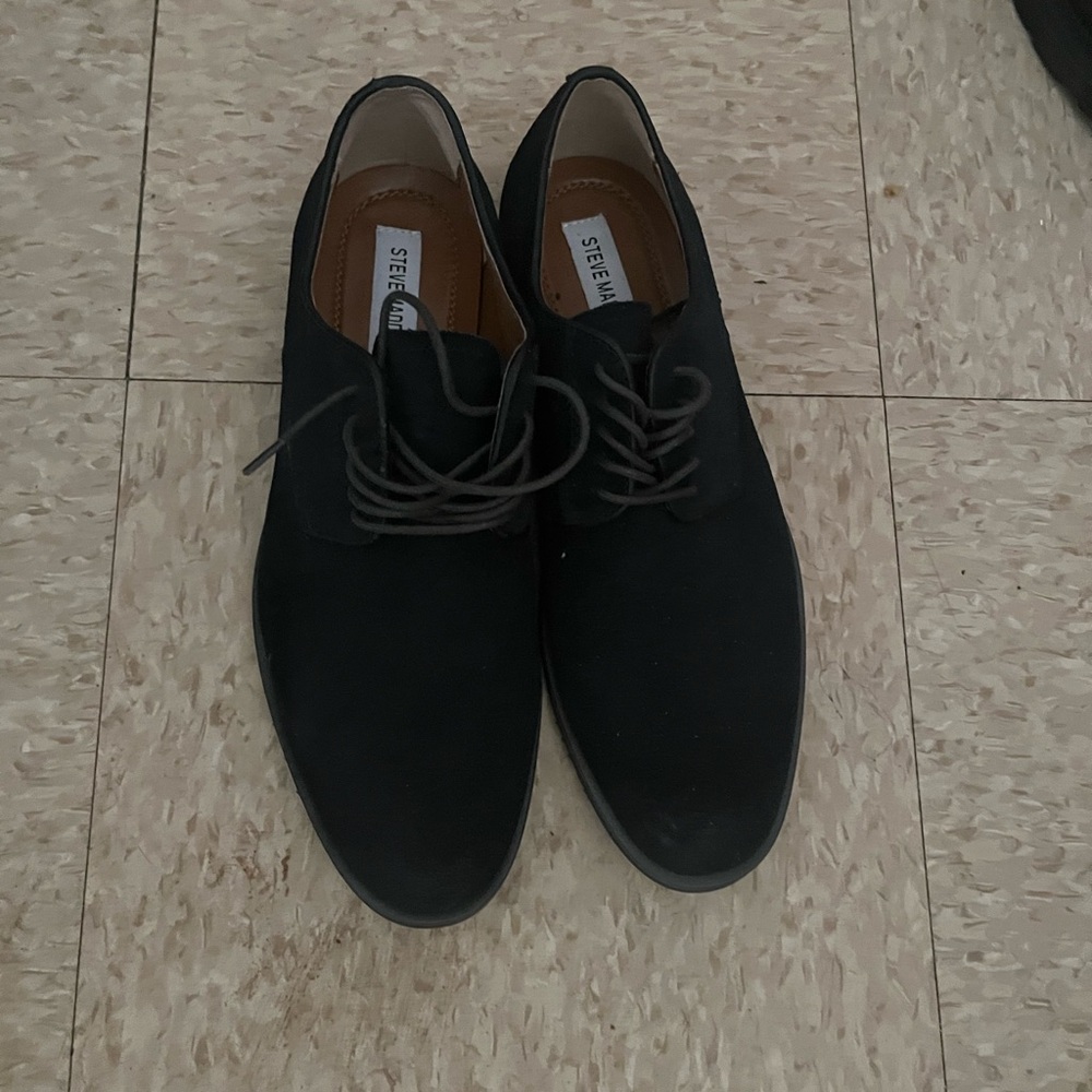 Steve Madden Black Oxfords for Men Size 8